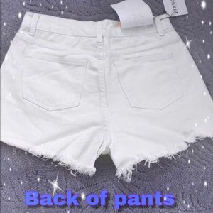 White summer shorts! Clearance